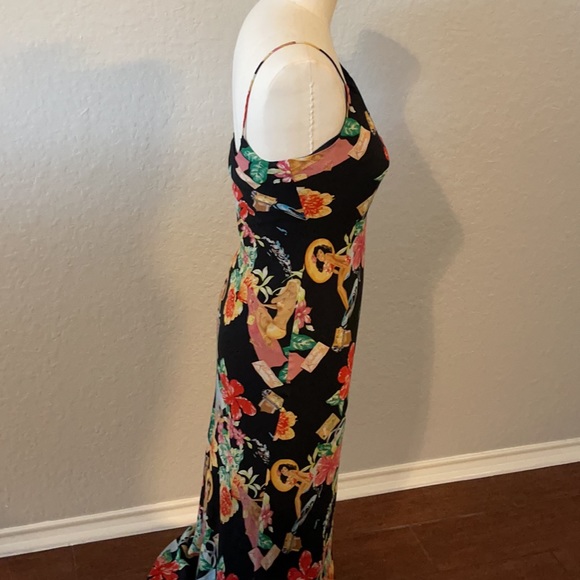 Nicole Miller Maxi Tropical Print - Picture 7 of 8